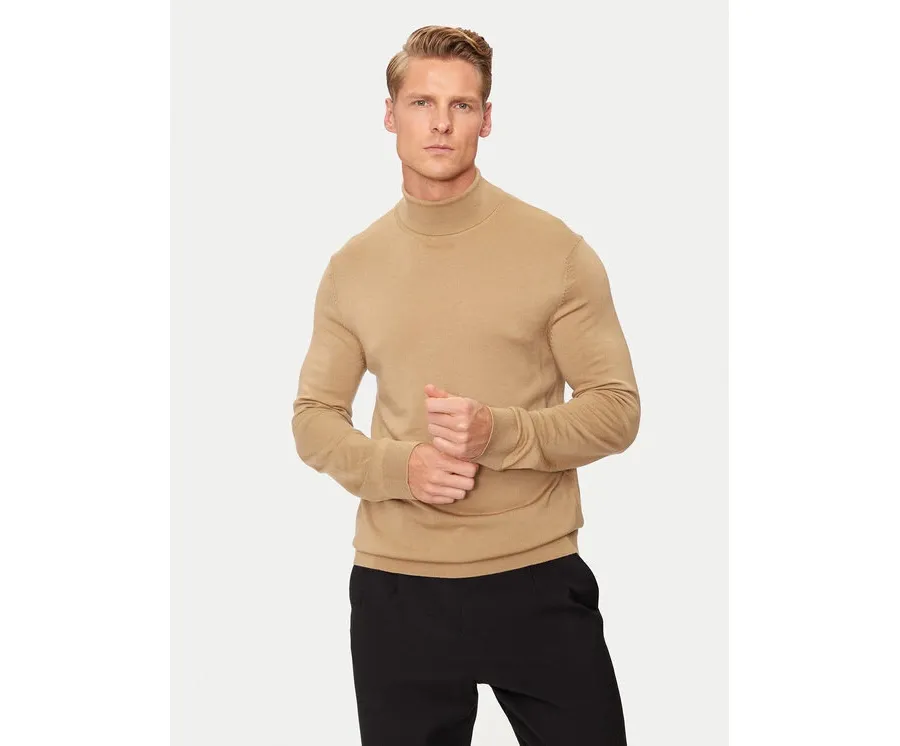 obrazek 1 Selected Homme Golf Tray 16094653 Beżowy Regular Fit