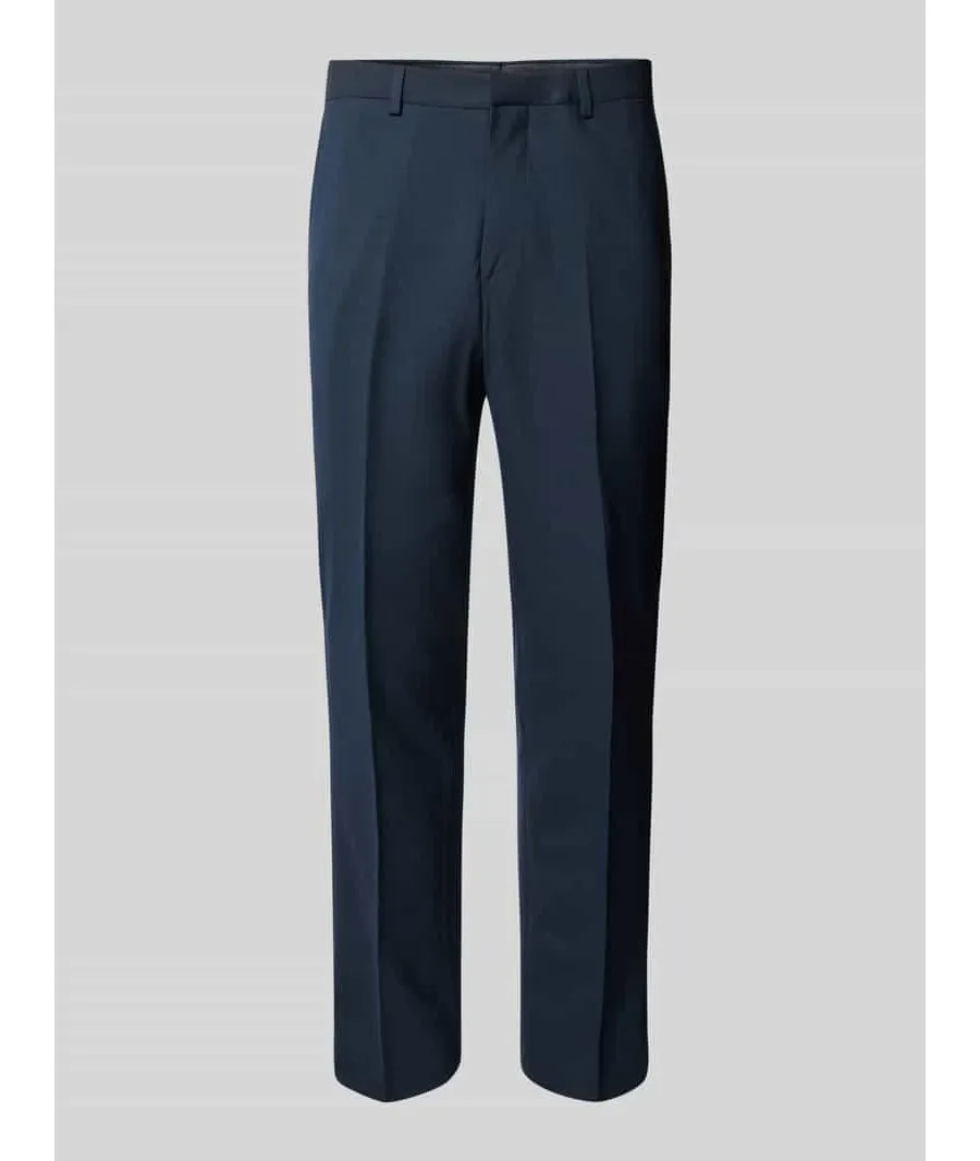 obrazek 1 Spodnie do garnituru o kroju slim fit ze wzorem w pepitkę model ‘s.O ULTIMATE’