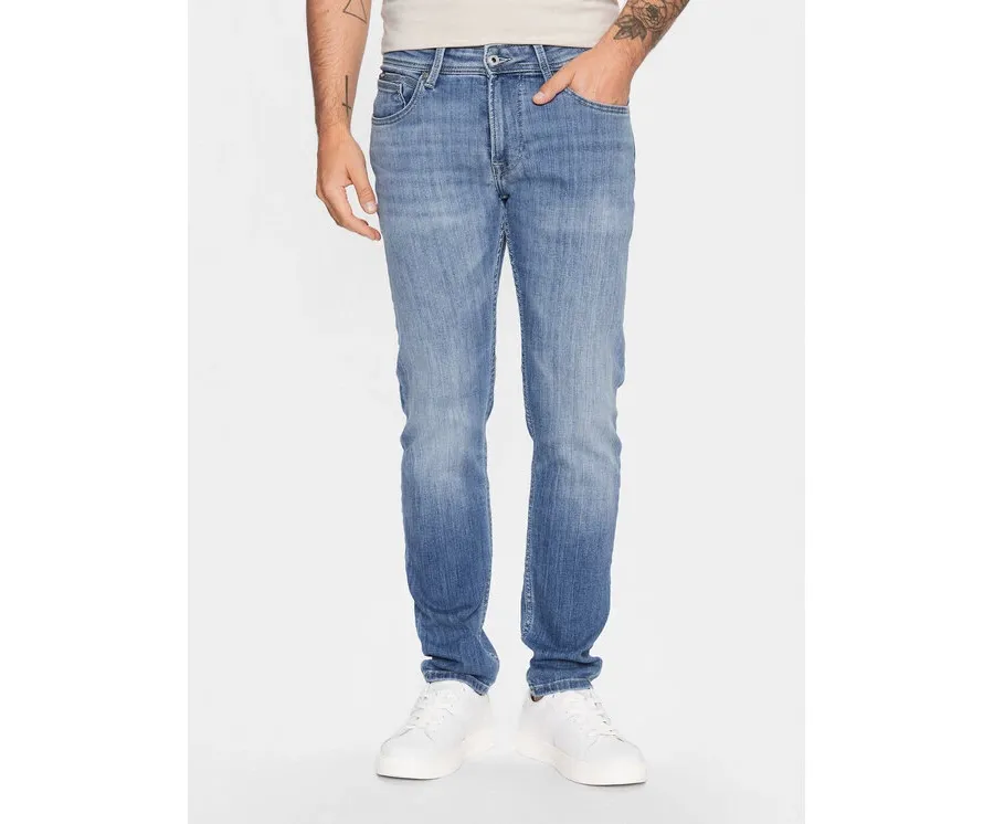 obrazek 1 Pepe Jeans Jeansy PM206323GX2 Granatowy Regular Fit