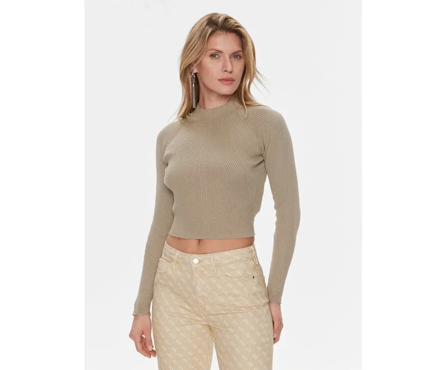 obrazek 1 Guess Sweter Marie W4RR24 Z3C71 Beżowy Regular Fit