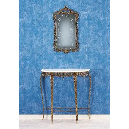 Picture Luxurious bronze console