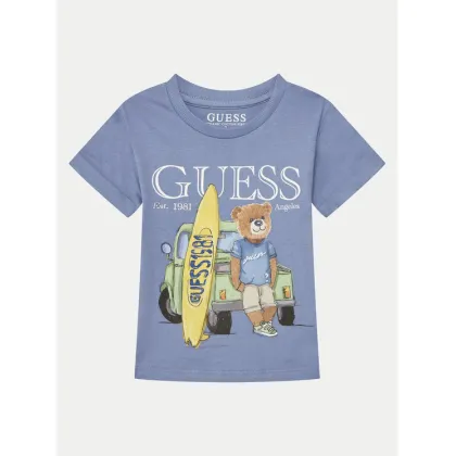 Zdjęcie Guess T-Shirt N5GI04 K8HM4 Granatowy Regular Fit