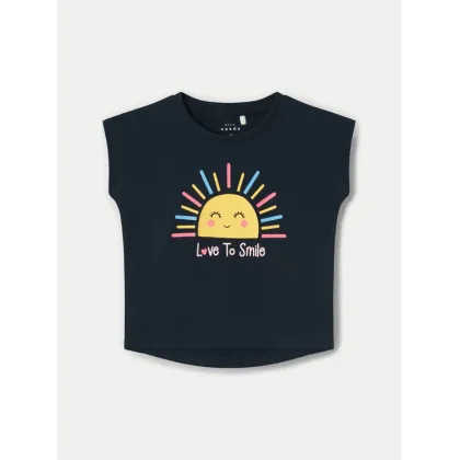 Zdjęcie NAME IT T-Shirt Vigea 13228175 Granatowy Regular Fit