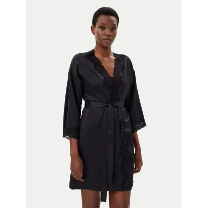 Zdjęcie Lauren Ralph Lauren Szlafrok I8141226 Czarny LAUREN RALPH LAUREN
