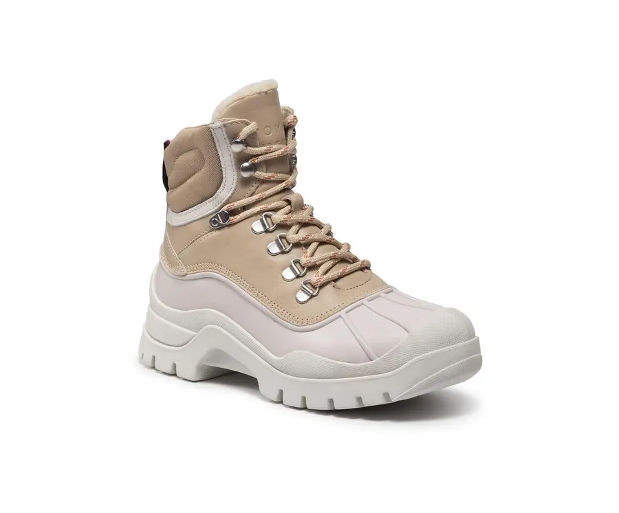 obrazek 1 Tommy Hilfiger Botki Warmilined Outdoor Boot FW0FW05973 Beżowy