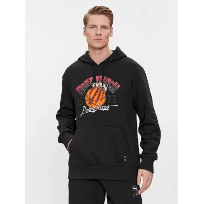 Zdjęcie Puma Bluza Graphic Booster 624812 Czarny Regular Fit