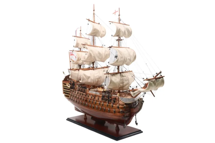 obrazek 1 HMS Victory – Ekskluzywny Model Okrętu 97cm | Rękodzieło z Drewna Egzotycznego