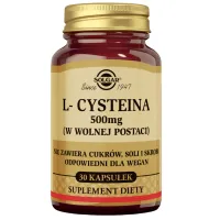 Zdjęcie Solgar L-Cysteina 500 mg Preparat wspomagający pracę wątroby kapsułki