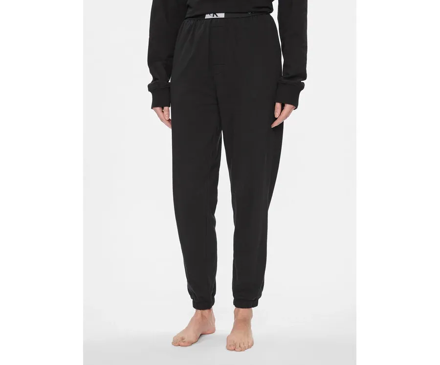 obrazek 1 Calvin Klein Underwear Spodnie piżamowe 000QS7085E Czarny Relaxed Fit
