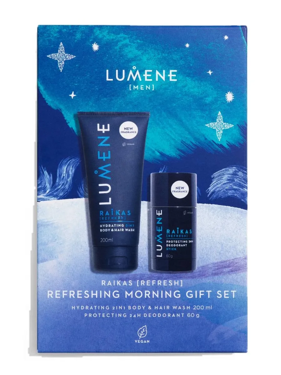 obrazek 1 Lumene Men Raikas Refreshing Morning - Zestaw prezentowy