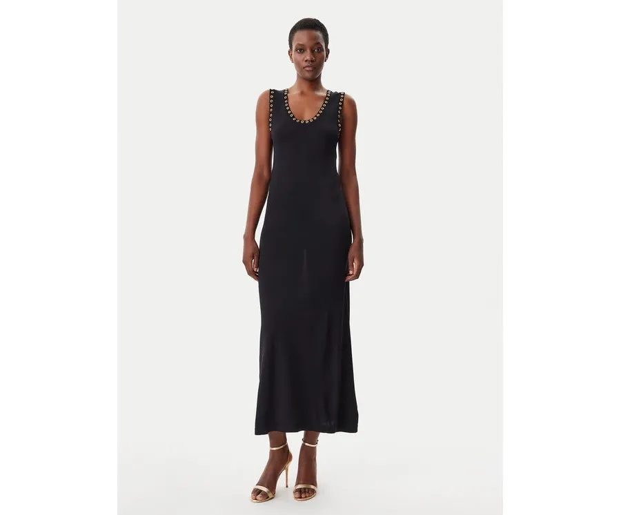 obrazek 1 Lola Casademunt by Maite Sukienka dzianinowa MS2516034 Czarny Regular Fit