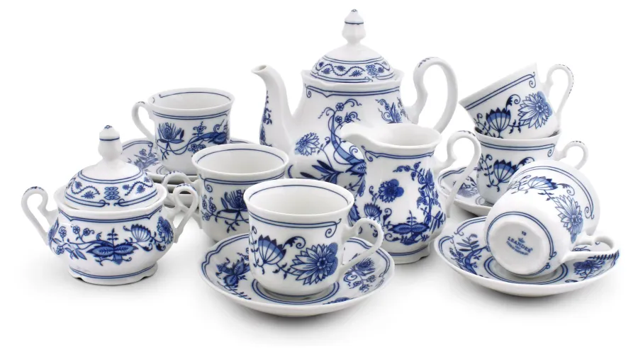 obrazek 1 Stylowy 15-elementowy komplet do herbaty z kolekcji Onions – Leander