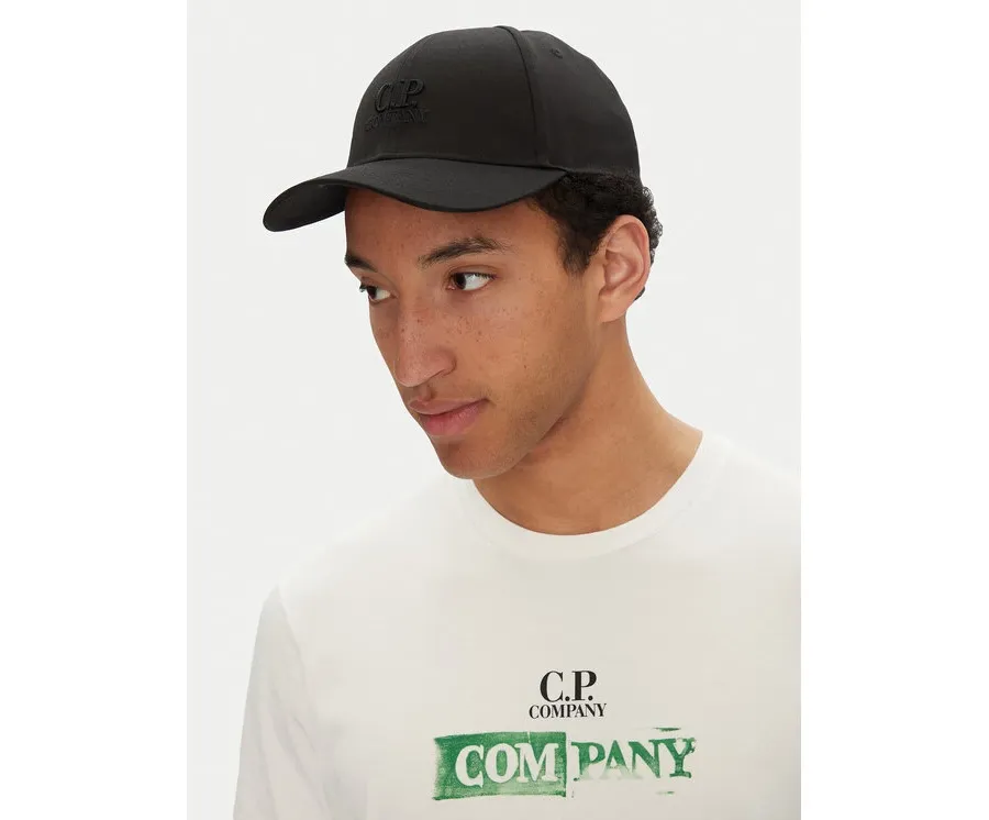 obrazek 1 C.P. Company Czapka z daszkiem 18CMAC282A006288A Czarny