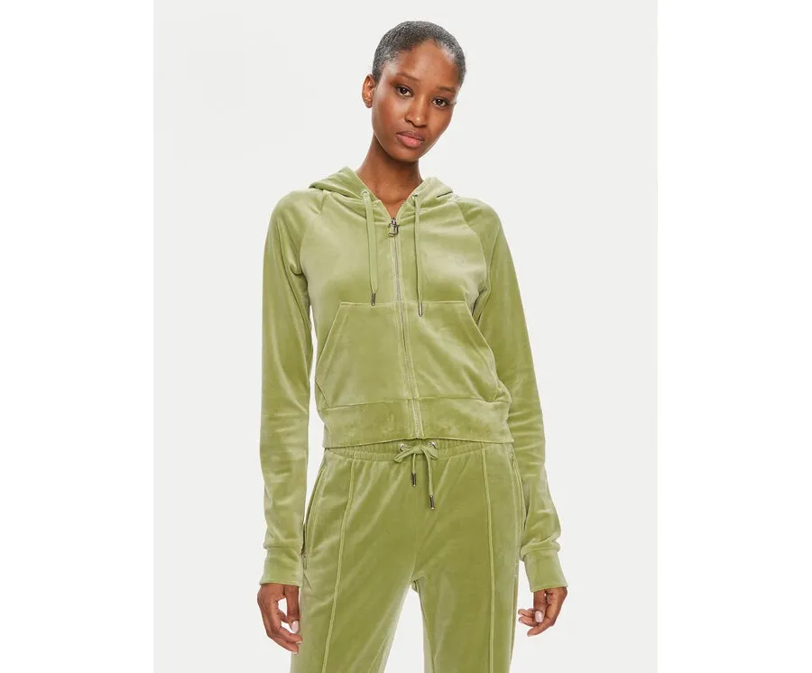 obrazek 1 Juicy Couture Bluza Madison JCWA122001 Zielony Slim Fit