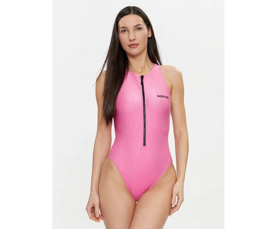 obrazek 1 Calvin Klein Swimwear Strój kąpielowy KW0KW02407 Różowy
