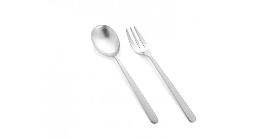 obrazek 4 Stylowy włoski zestaw 6 łyżek Gourmet z kolekcji Linea Ice ze stali nierdzewnej