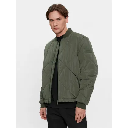 Zdjęcie Calvin Klein Kurtka bomber Signature K10K111880 Zielony Regular Fit
