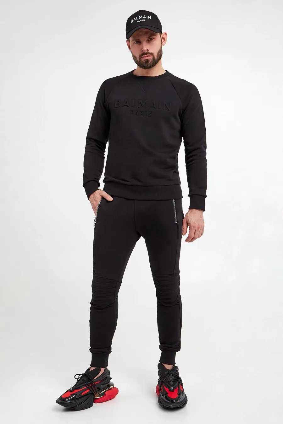 obrazek 1 Bluza męska z logo BALMAIN Balmain