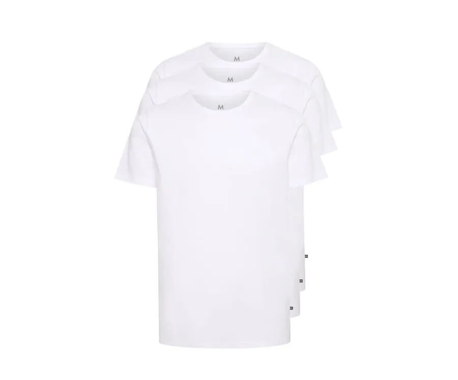 obrazek 1 Matinique Komplet 3 t-shirtów Jermane 30206507 Biały Regular Fit