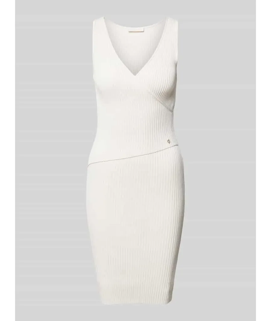 obrazek 1 Sukienka mini z drobnym prążkowaniem model ‘LUCILLE’