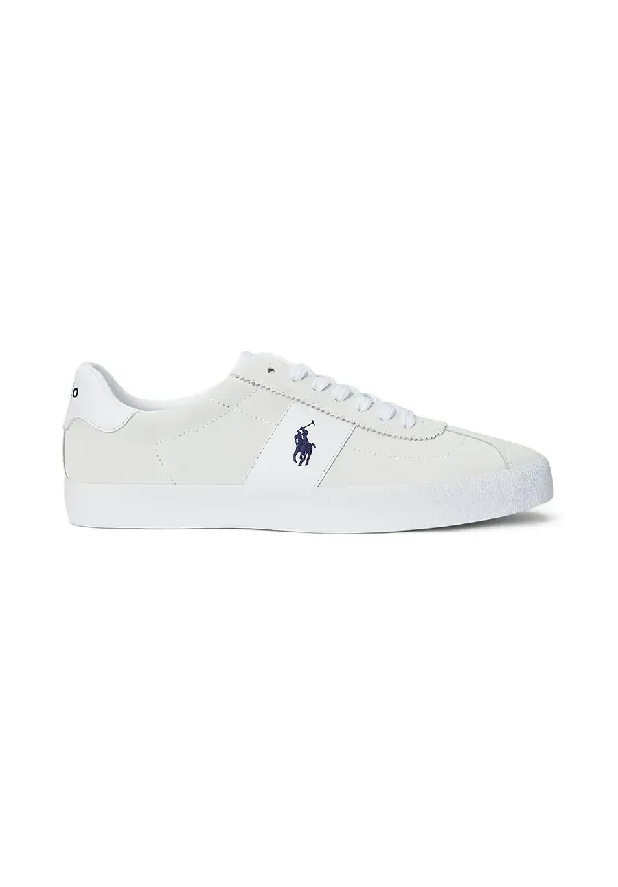 obrazek 1 Polo Ralph Lauren sneakersy skórzane Court Vlc męskie kolor biały 816961260001