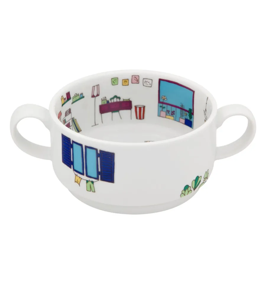 obrazek 5 Zestaw 4 filiżanek wykonanych z porcelany - Vista Alegre