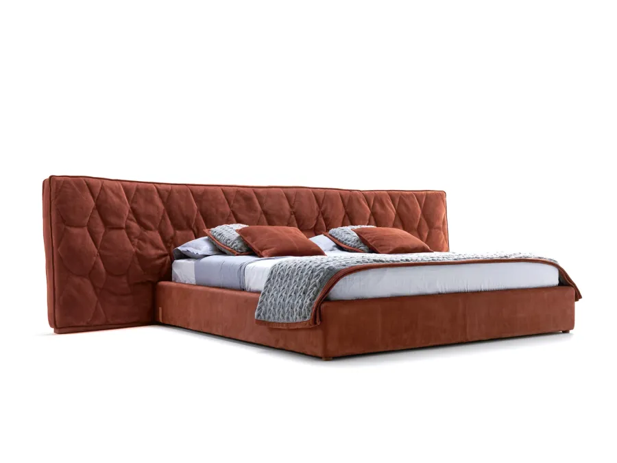 obrazek 1 Designerskie łóżko Cesar z szerokim zagłówkiem, queen size - Ulivi Salotti