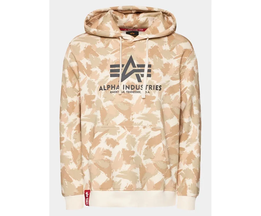 obrazek 1 Alpha Industries Bluza Basic 178312C Beżowy Regular Fit