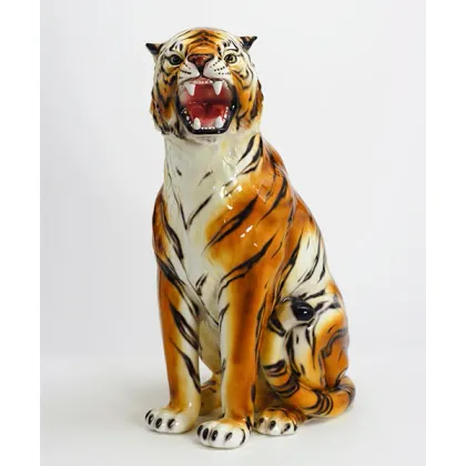 Picture Large ceramic figure of a tiger