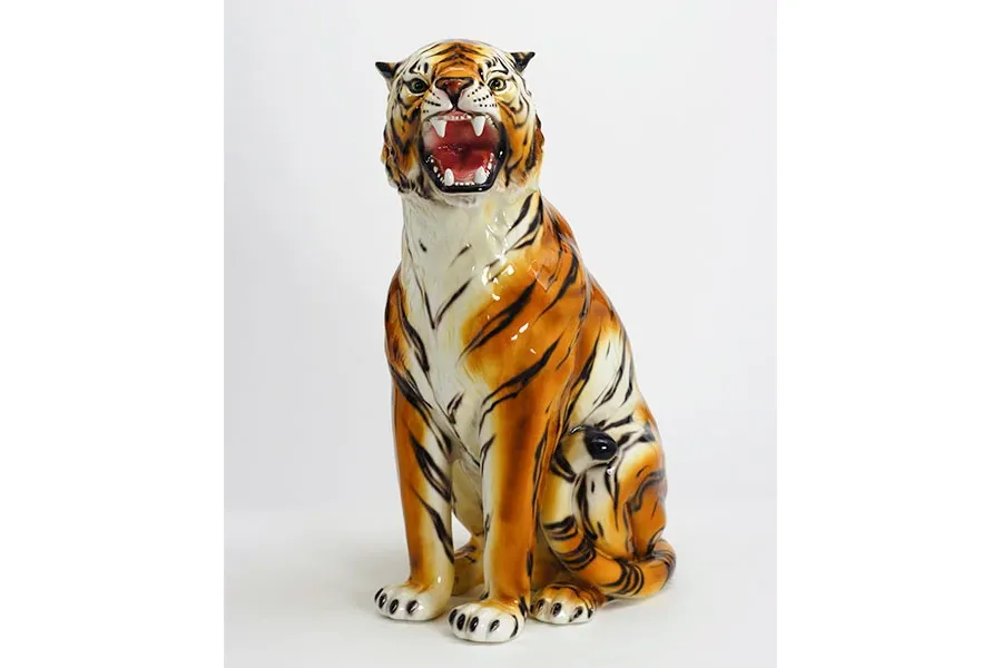 obrazek 1 Duża ceramiczna figura tygrysa