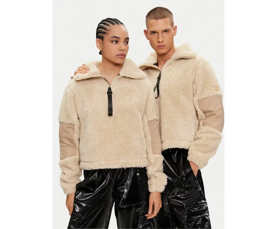 obrazek 1 Rains Polar Unisex 18460 Beżowy Regular Fit