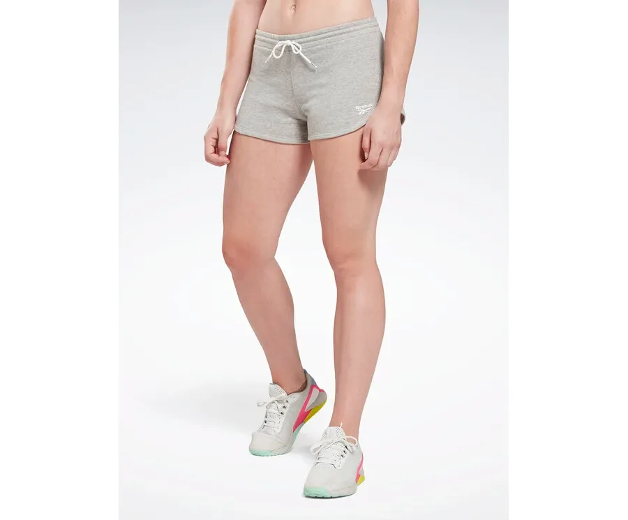 obrazek 1 Reebok Szorty sportowe Identity French Terry Shorts H54766 Szary Slim Fit