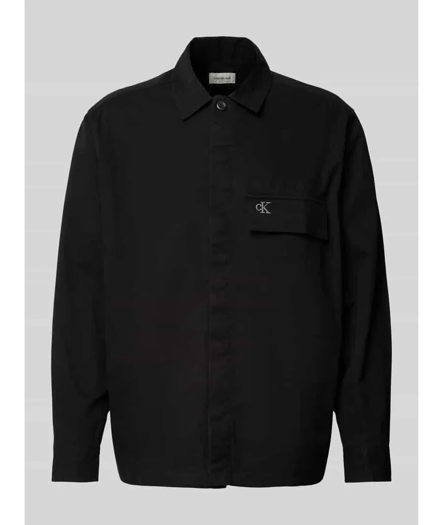 obrazek 1 Calvin Klein Jeans Koszula J30J326724 Czarny Regular Fit