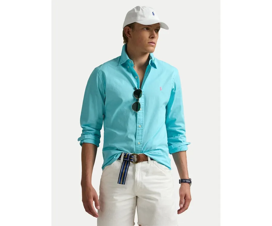 obrazek 1 Polo Ralph Lauren Koszula 710937993014 Niebieski Custom Fit