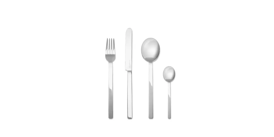 obrazek 1 Designerski włoski zestaw 6 łyżek Gourmet z kolekcji Stile ze stali nierdzewnej