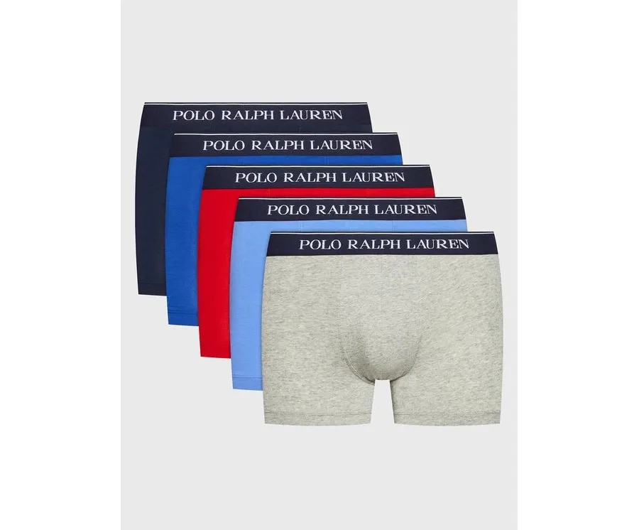 obrazek 1 Polo Ralph Lauren Komplet 5 par bokserek 714864292002 Kolorowy