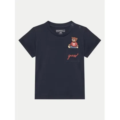 Zdjęcie Guess T-Shirt I5RI03 I3Z14 Granatowy Regular Fit
