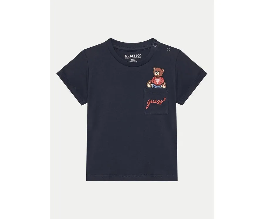 obrazek 1 Guess T-Shirt I5RI03 I3Z14 Granatowy Regular Fit