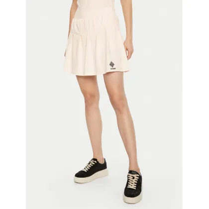 Zdjęcie Guess Spódnica mini V5RD00 KCOK1 Biały Regular Fit