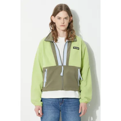 Zdjęcie Columbia bluza Back Bowl damska kolor zielony wzorzysta 2001293