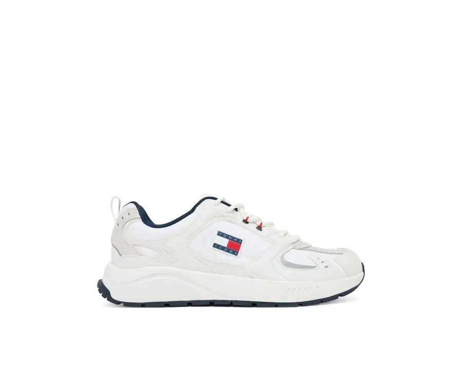 obrazek 1 Tommy Jeans Sneakersy Tjm Runner EM0EM01581 Écru