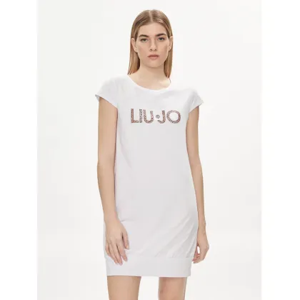 Zdjęcie Liu Jo Sukienka codzienna VA4103 JS003 Biały Regular Fit