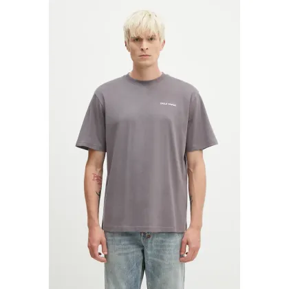 Zdjęcie Daily Paper t-shirt bawełniany Dias męski kolor szary z nadrukiem 2422070