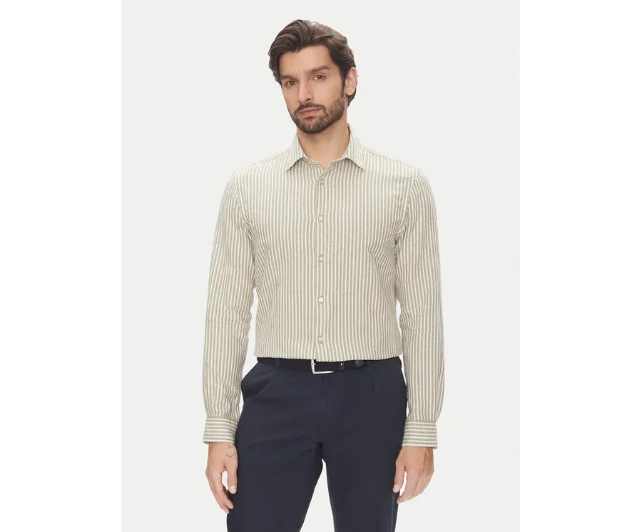 obrazek 1 Pierre Cardin Koszula C6 41017.0482 Zielony Modern Fit