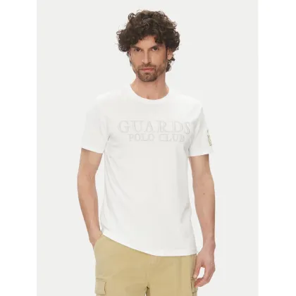 Zdjęcie La Martina T-Shirt Anselm MARG31 JS206 Biały Regular Fit