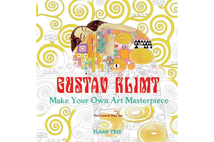 obrazek 1 Kolorowanka artystyczna Gustav Klimt - Flame Tree Publishing