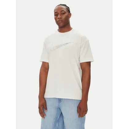 Zdjęcie Nike T-Shirt HJ0746 Écru Regular Fit