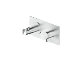 Picture Shower hook with water drain and concealed mounting unit
