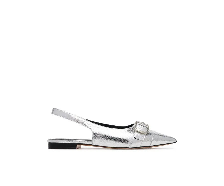 obrazek 1 Badura Sandały HIBISCUS-LT593-911 Srebrny