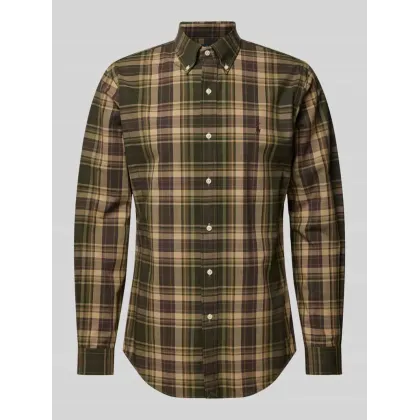 Zdjęcie Koszula casualowa o kroju custom fit z kołnierzykiem typu button down